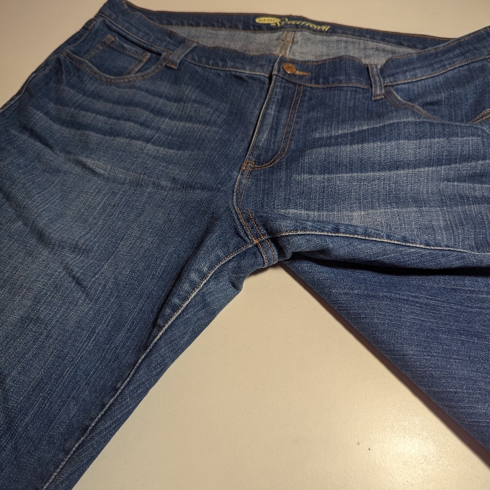 Old Navy Sweetheart Size 16 Bermuda Jean - Picture 2 of 11